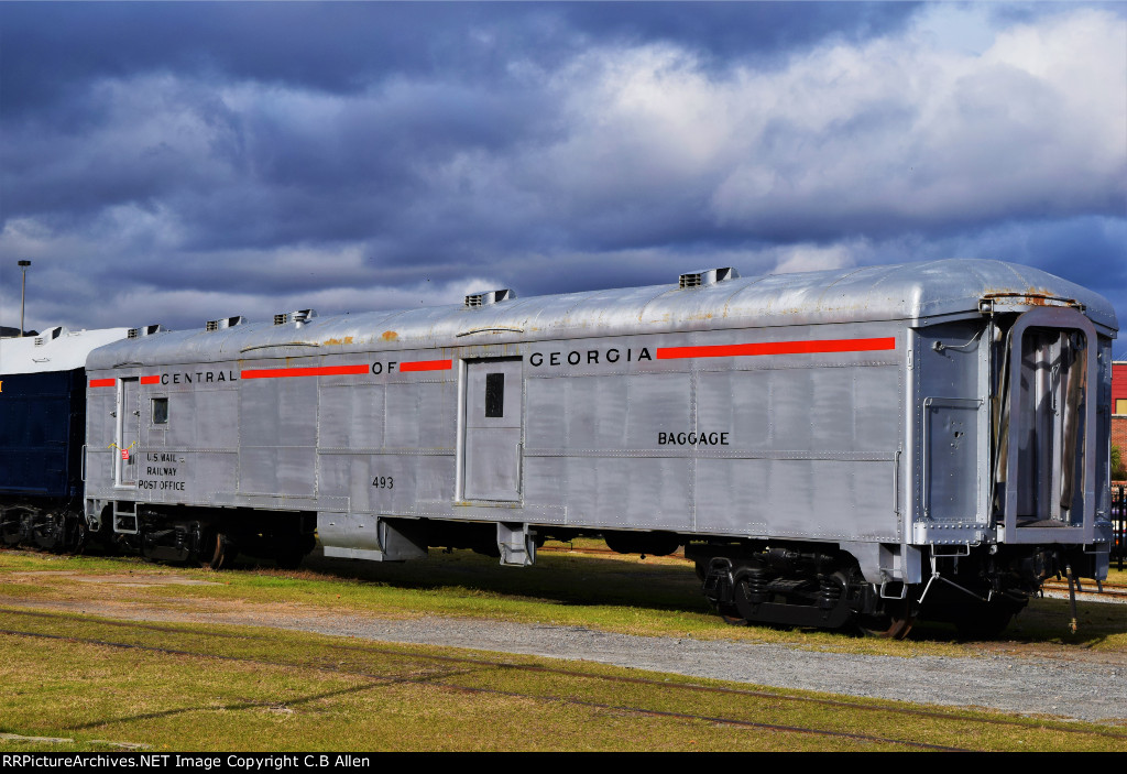 CG 493 Baggage Car